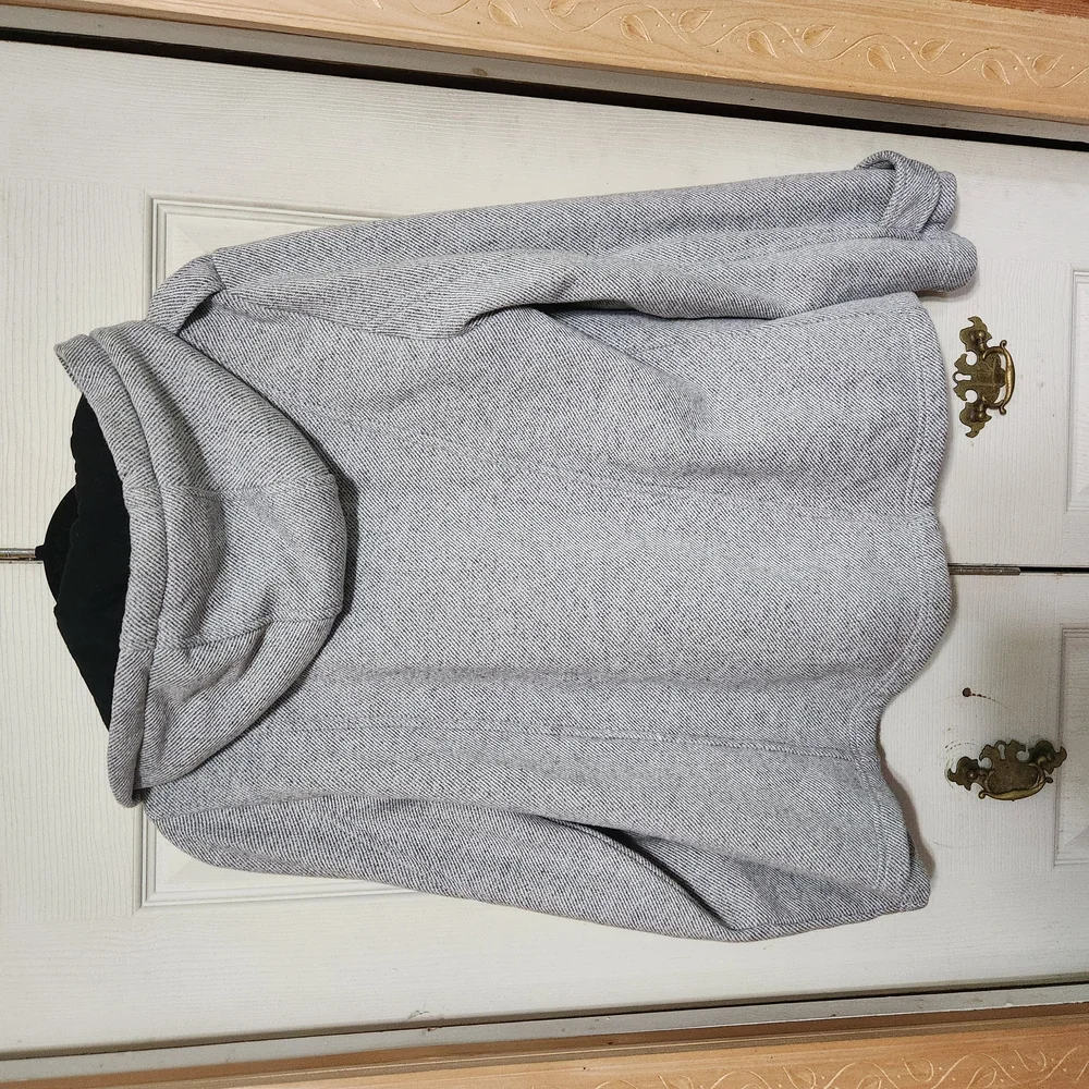 Sebby Gray Pea Coat Classic Winter Essential - Picture 7 of 9